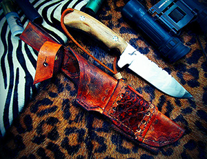 JN handmade hunting knife H4b